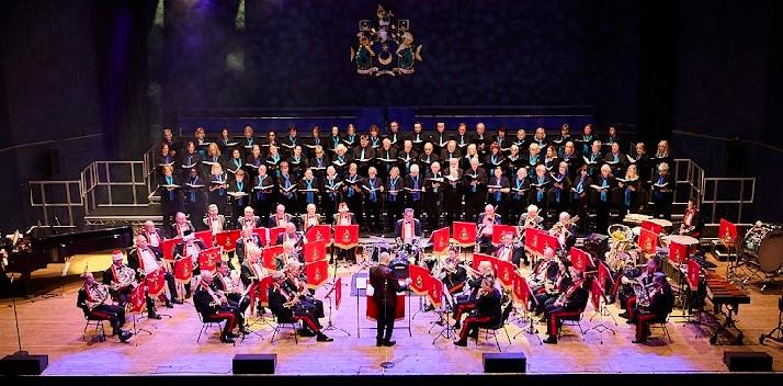 Christmas Concert at Portsmouth Guildhall with the Royal Marines Association Band